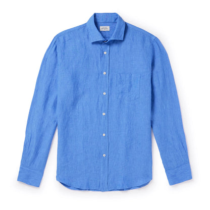 Paul Woven Shirt - Blue