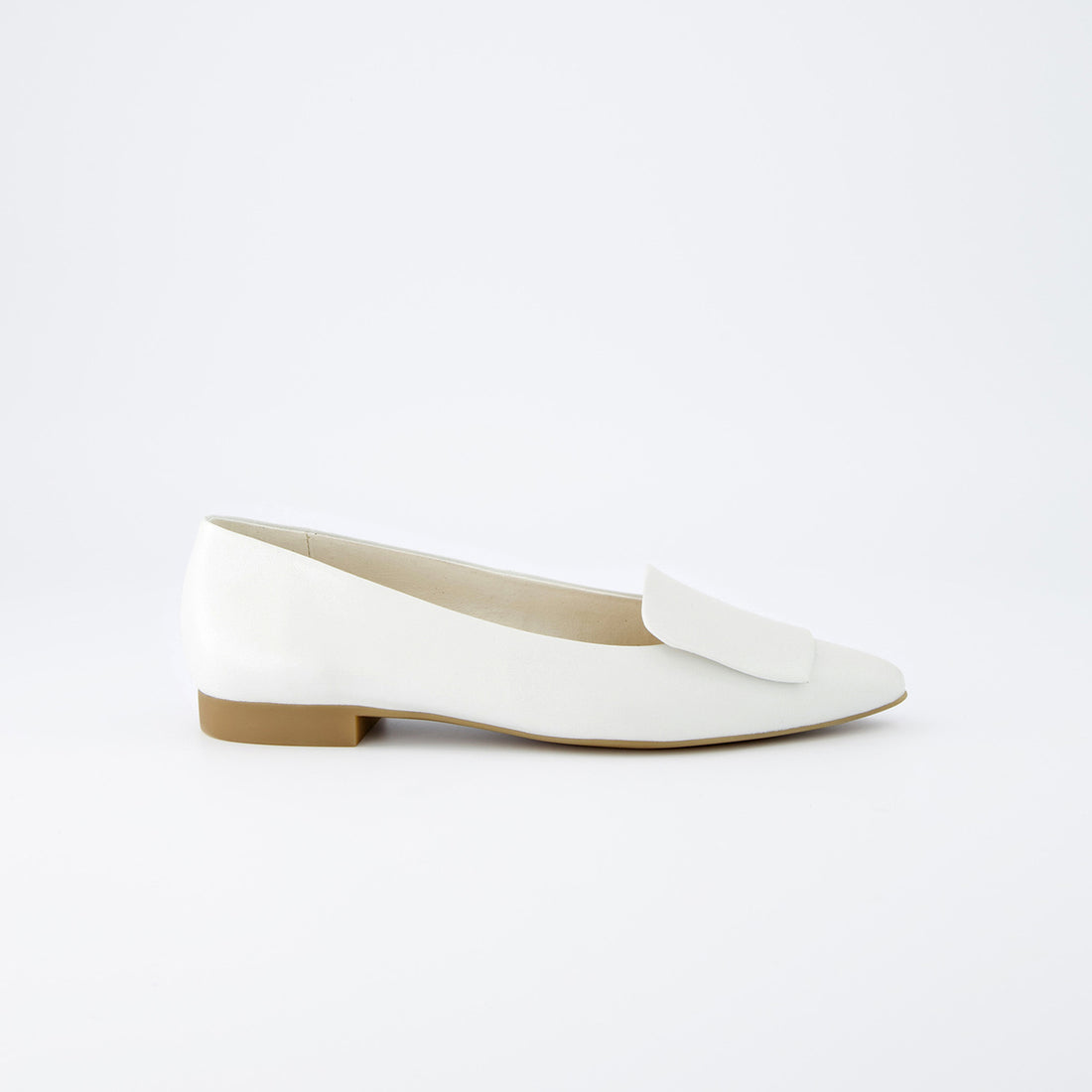 Pointed Slip On - Ivory