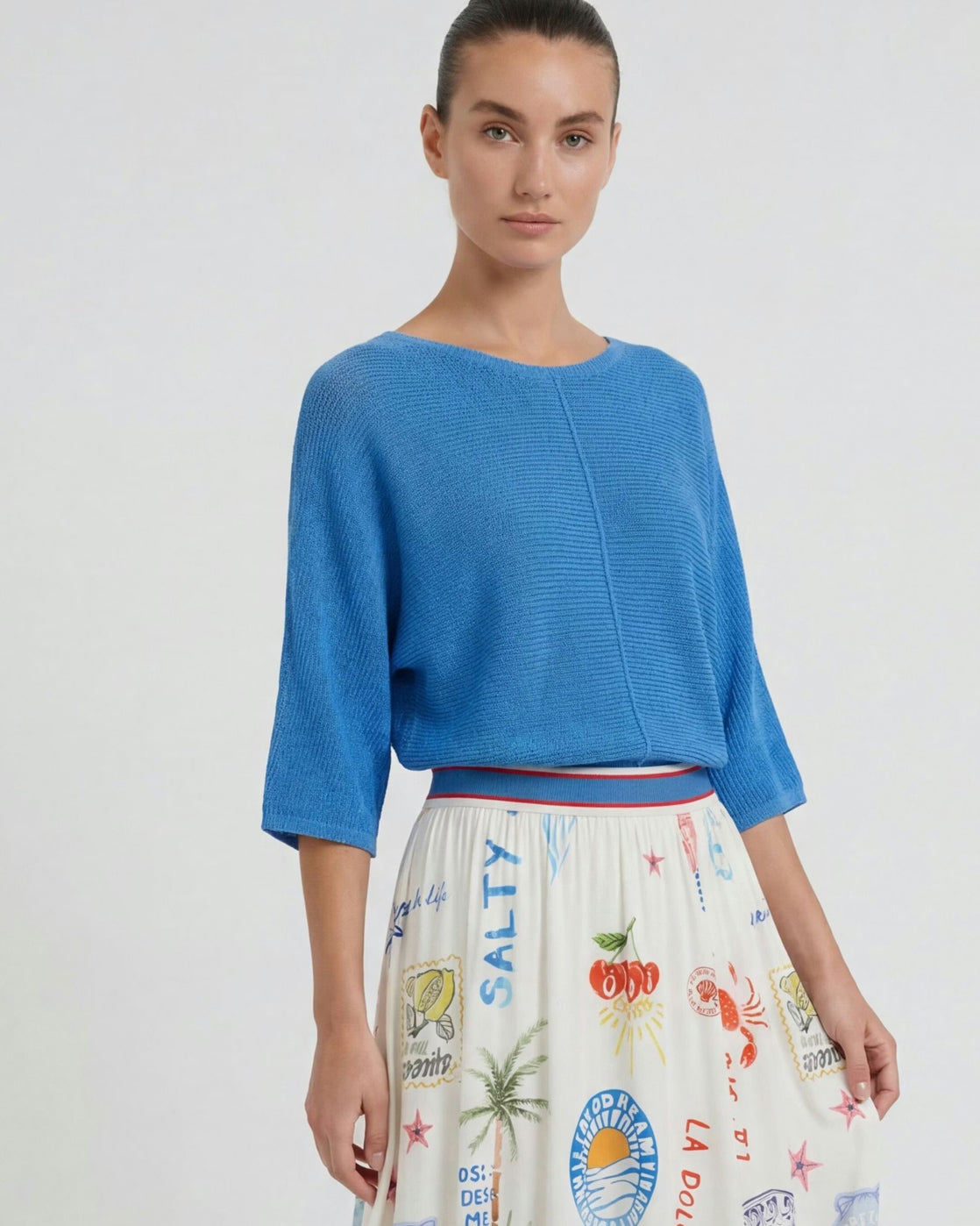 Tape Yarn Jumper - Marina