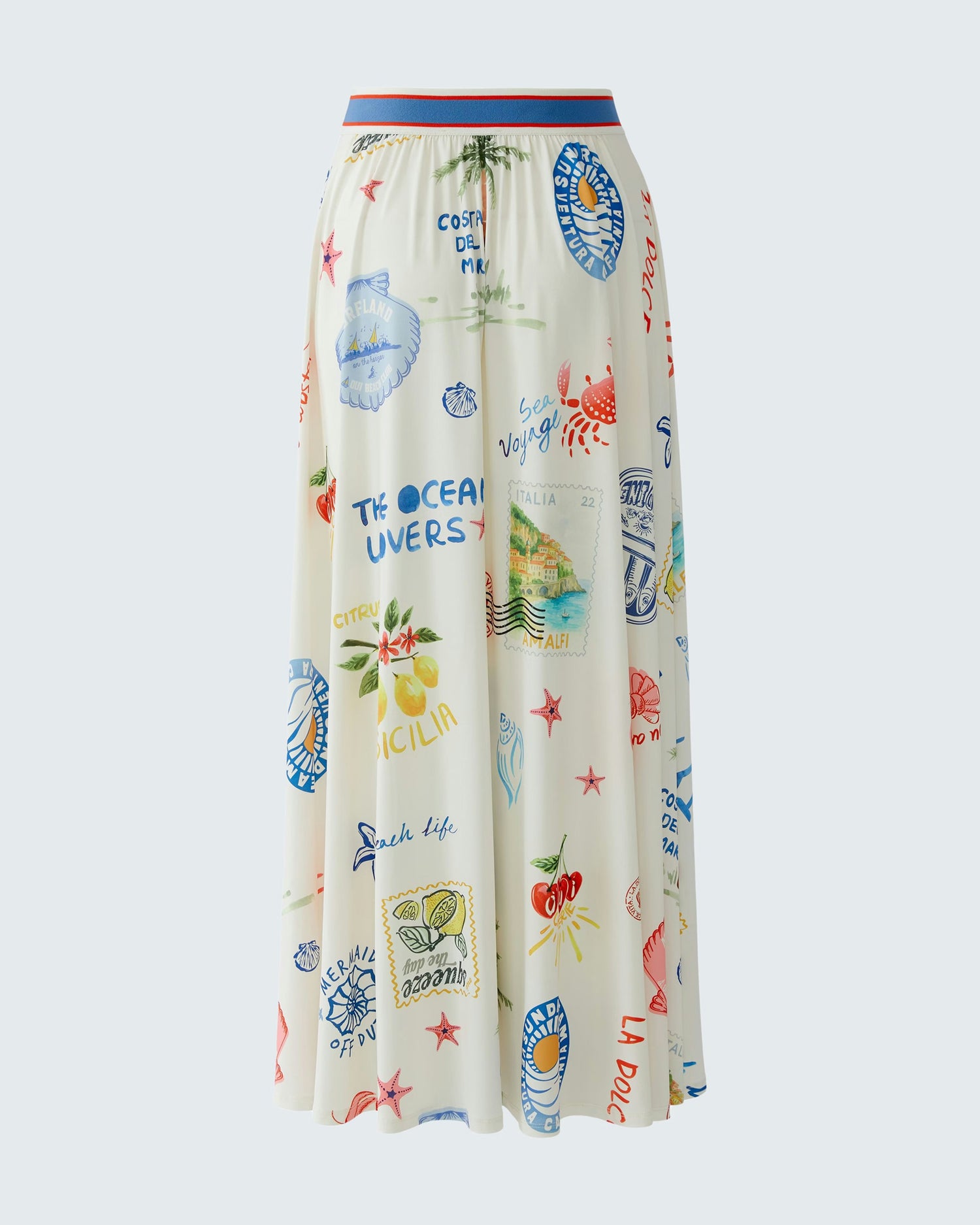 Printed Maxi Skirt - Multi