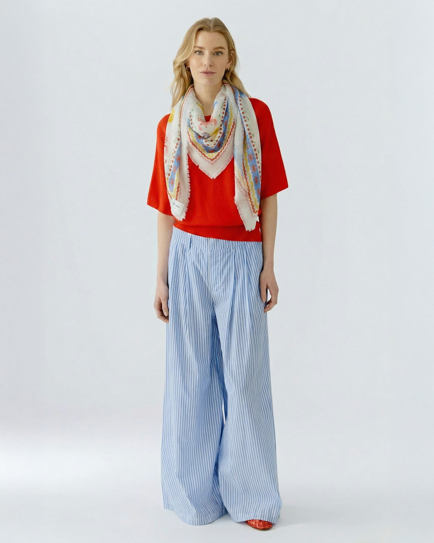 Printed Scarf - Multi