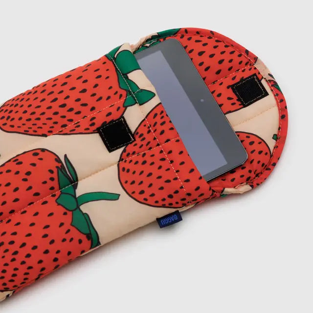 Puffy Tablet Sleeve 8&quot; - Strawberry