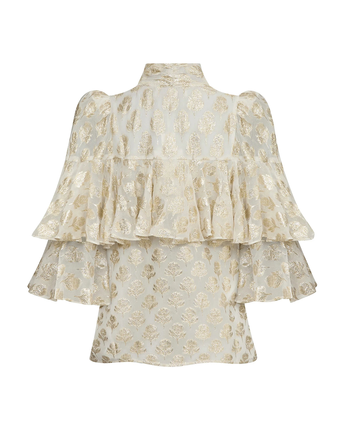 Regina  Blouse - Gold