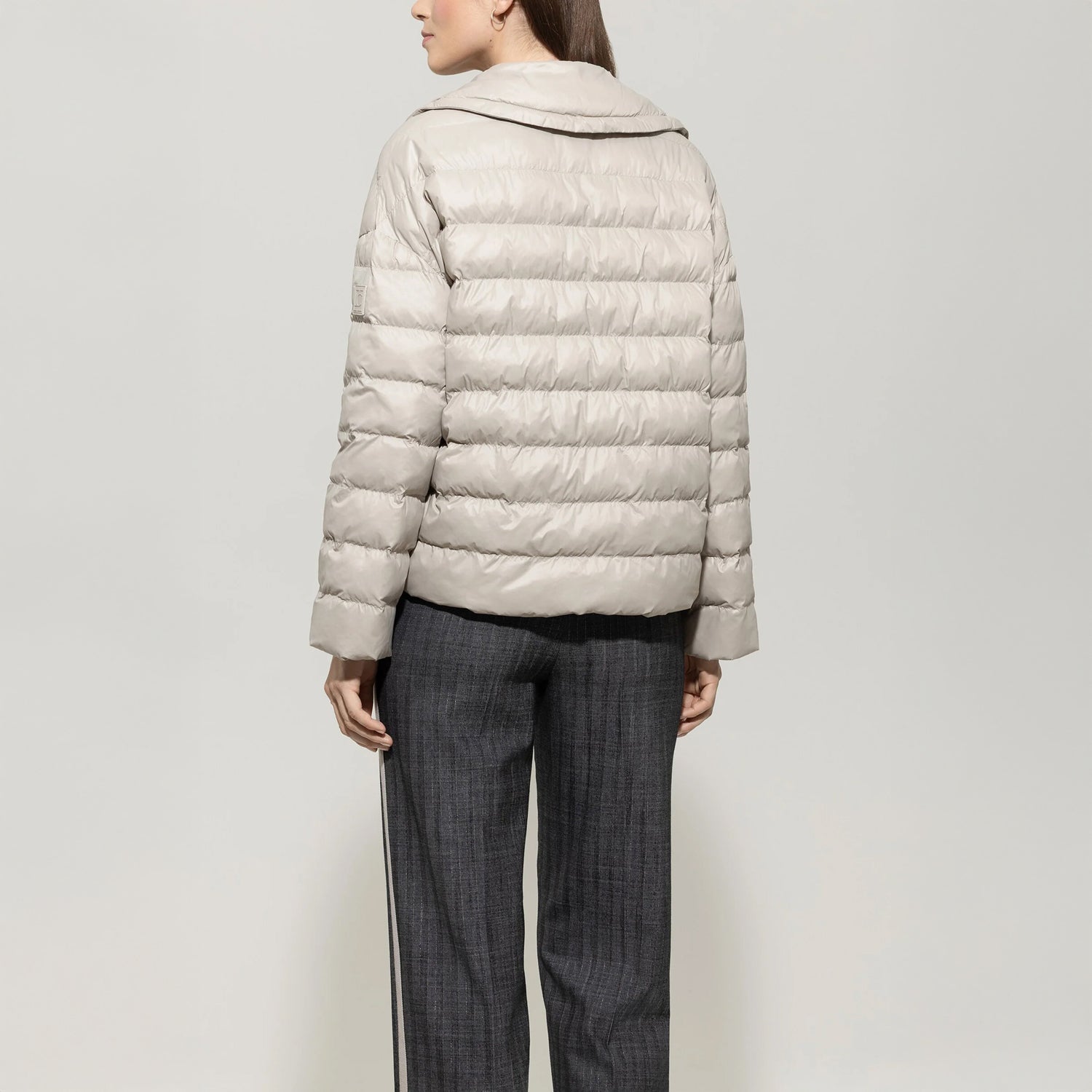 Quilted Jacket - Oyster