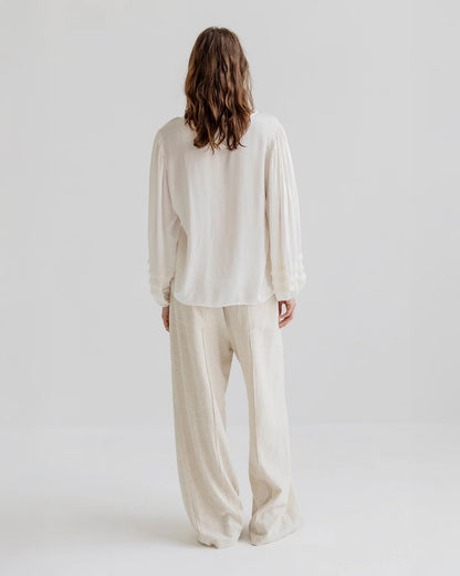 Rebekka Blouse - Chalk