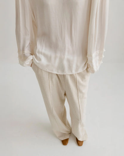Rebekka Blouse - Chalk