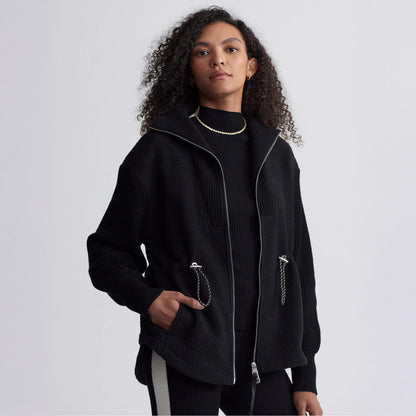 Renea Fleece Jacket - Black