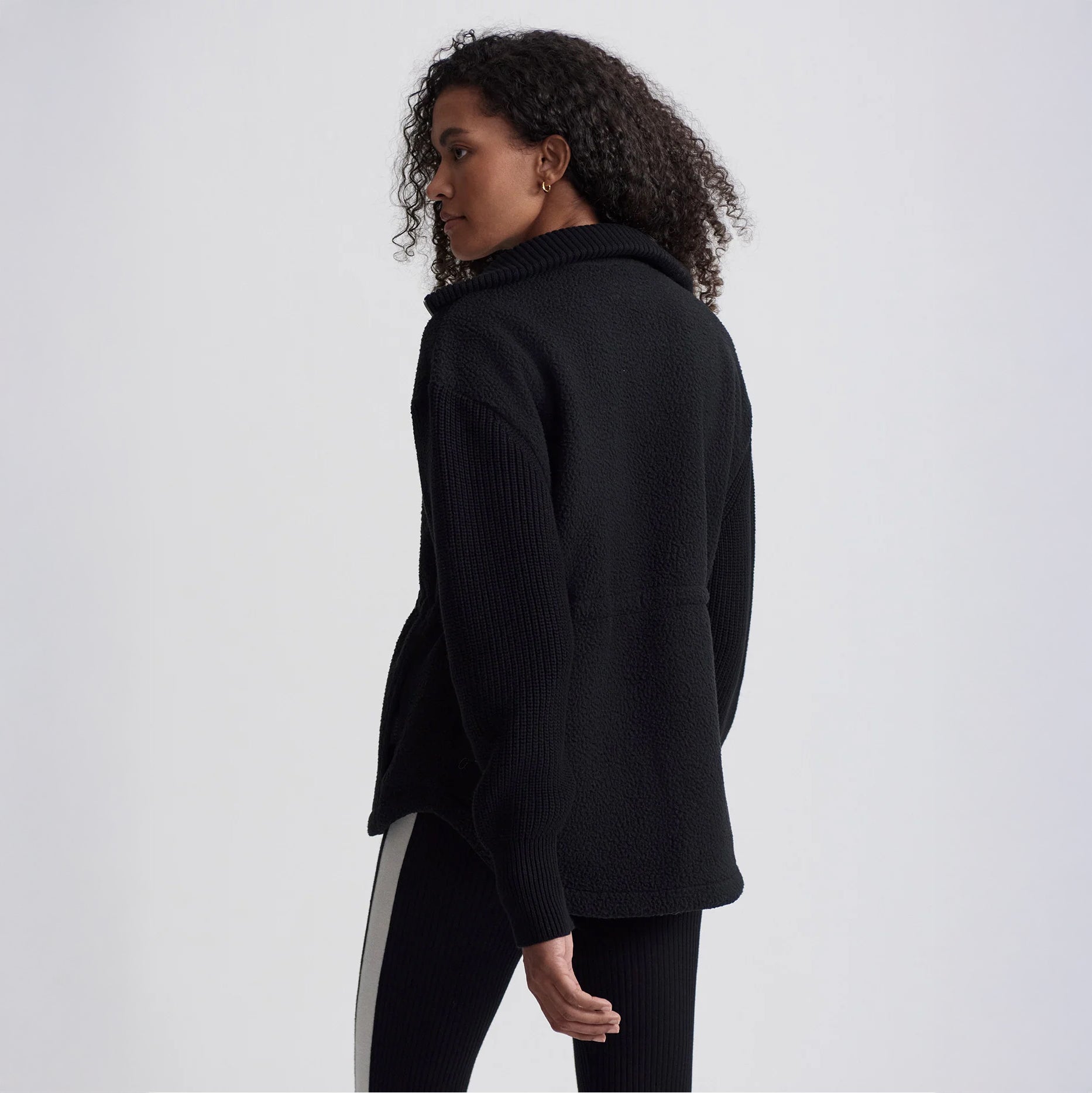 Renea Fleece Jacket - Black