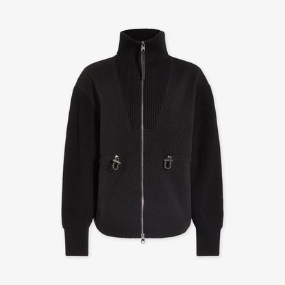 Renea Fleece Jacket - Black