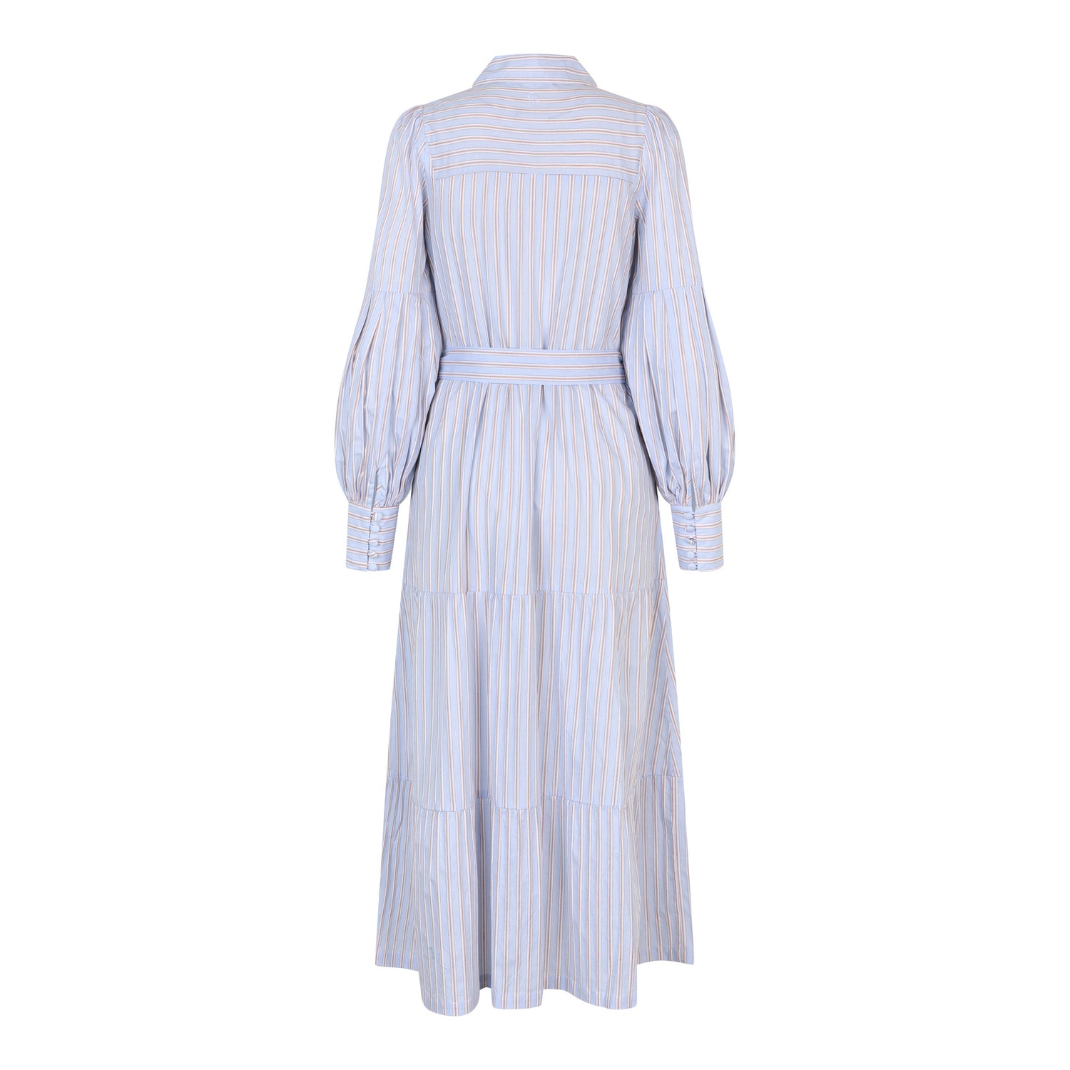 Rosetta Balloon Sleeve Dress - Cotton Dobby