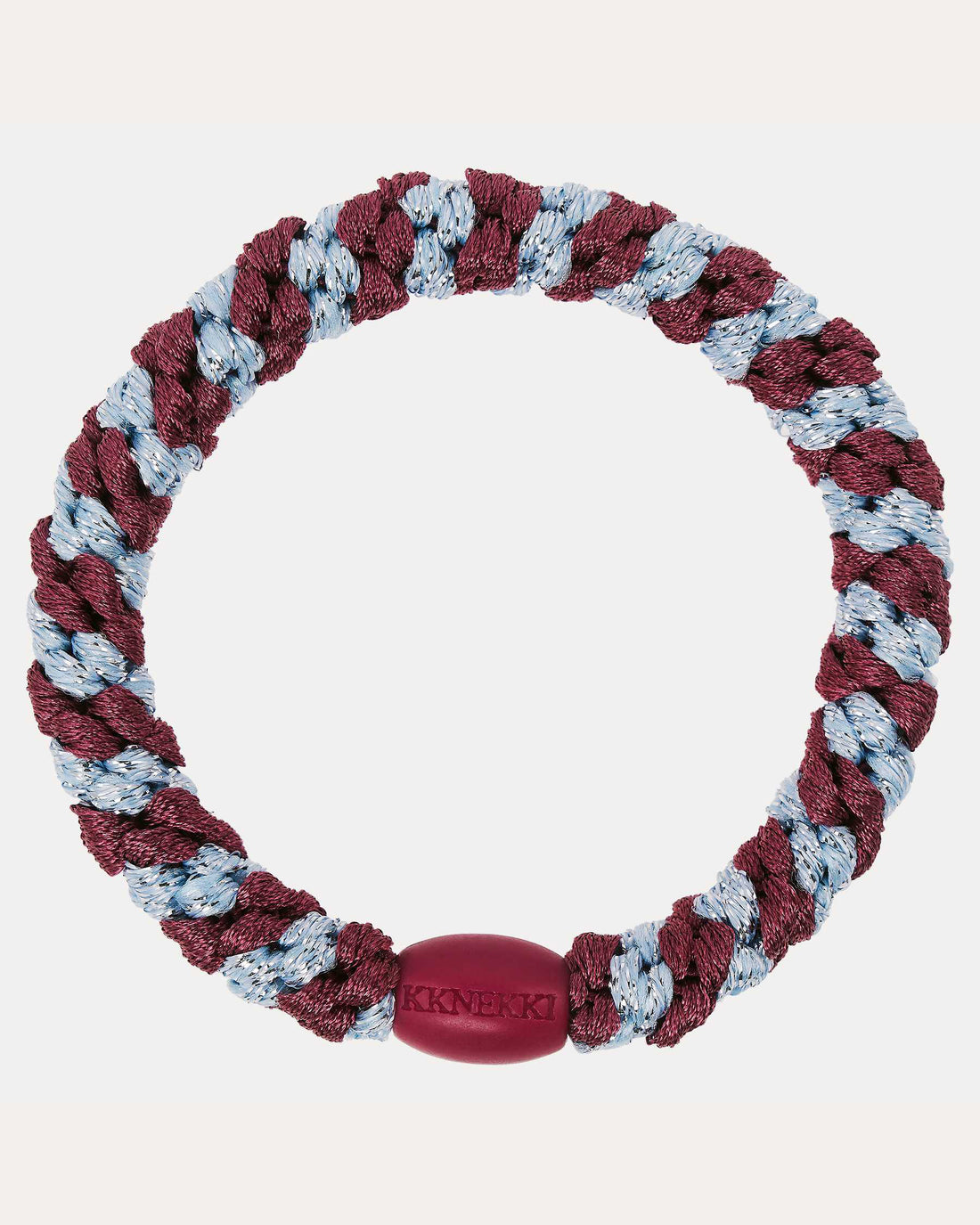 Kknekki Band - Rosewood Seablue Glitter Stripe
