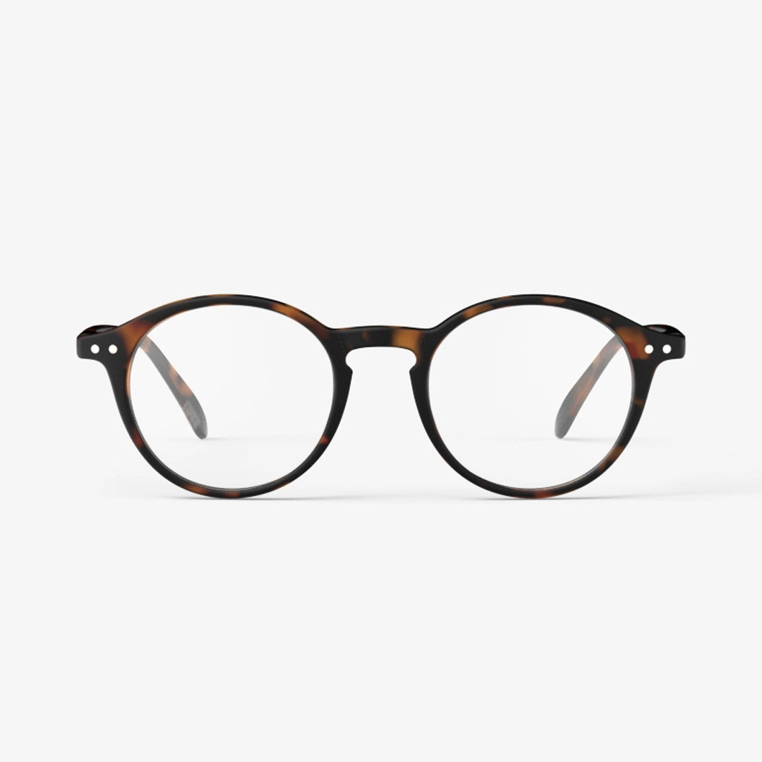 Round Reading Glasses D - Tortoise