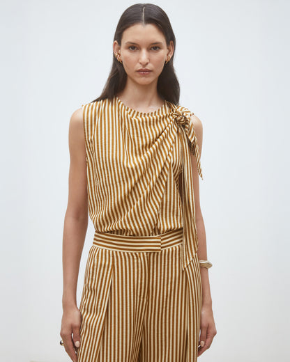 Listo Blouse - Camel