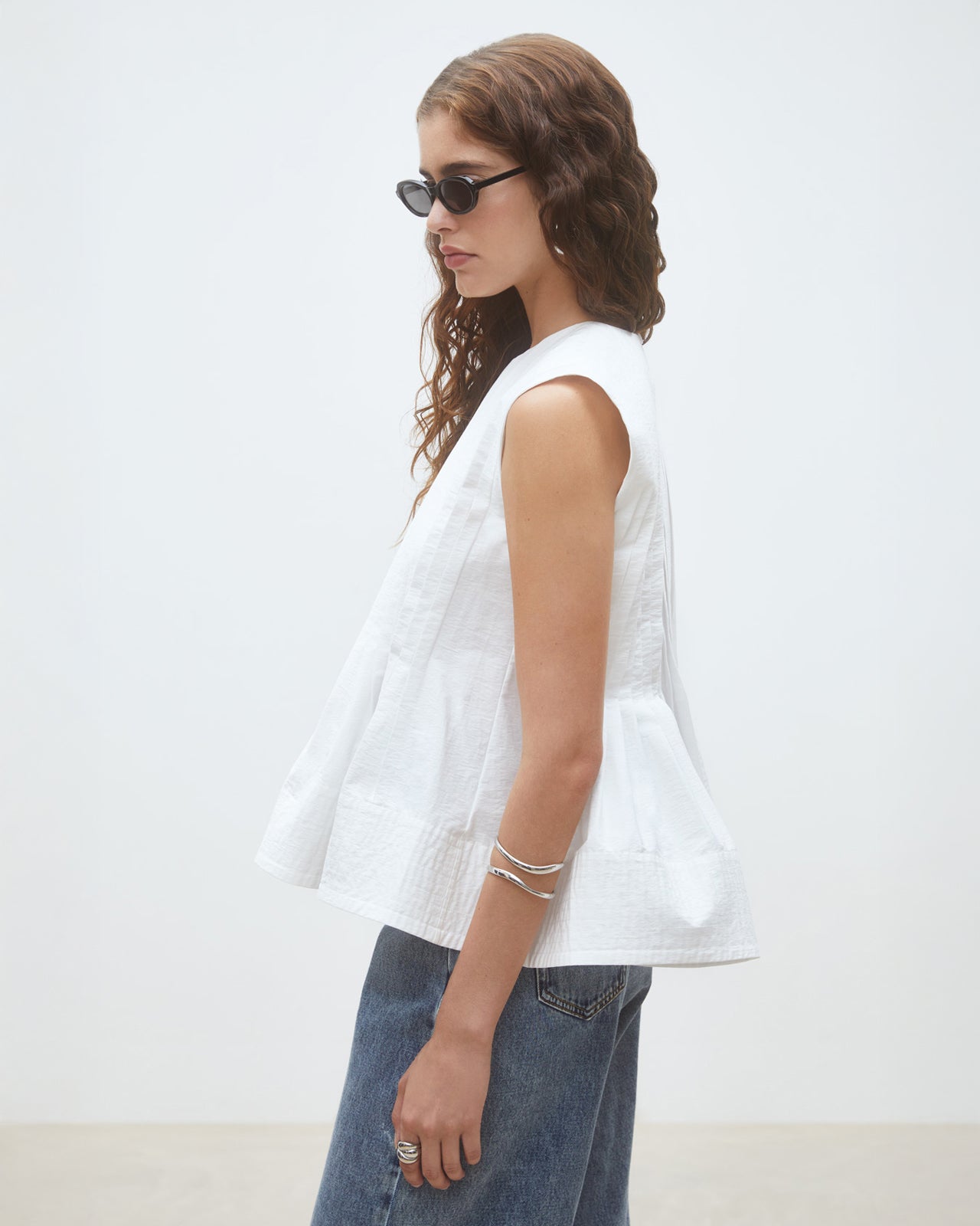 Luigi Blouse - Blanc Casse