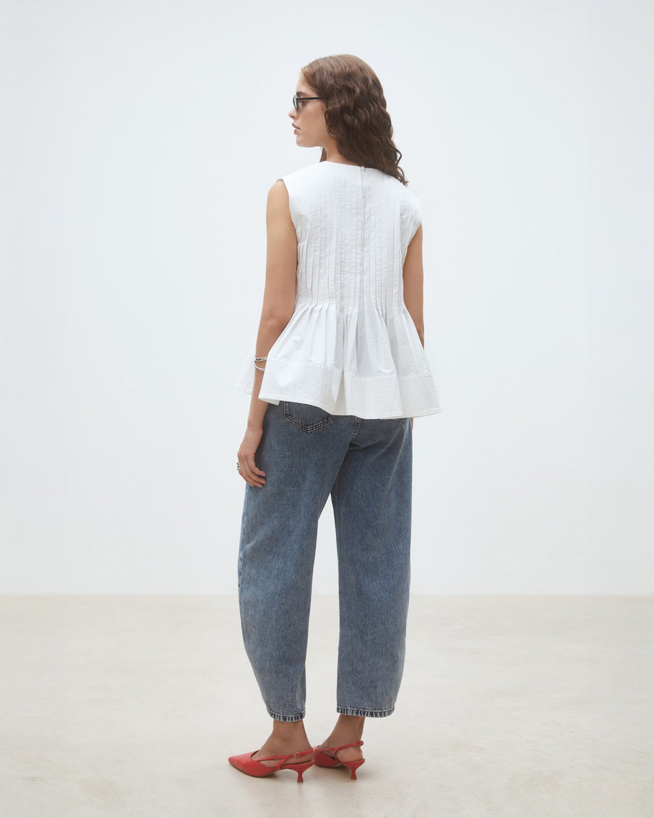 Luigi Blouse - Blanc Casse