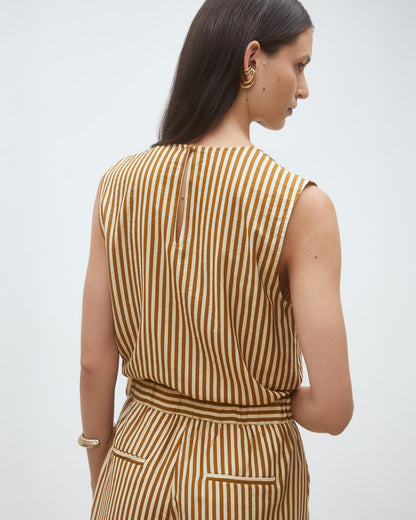 Listo Blouse - Camel