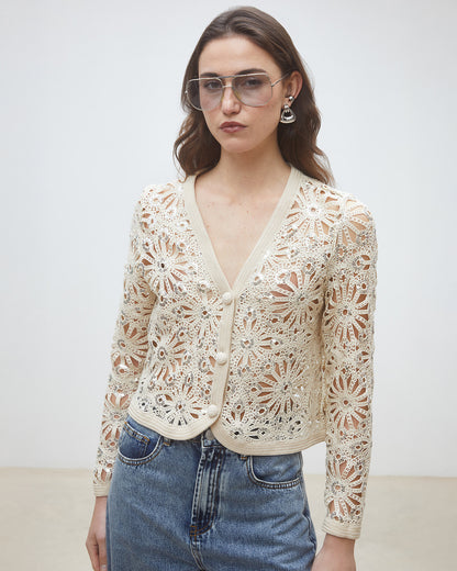 Dario Cardigan - Beige