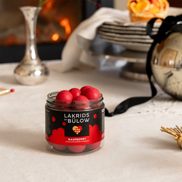 Chocolate Coated Liquorice Crispy Raspberry - Small 115g