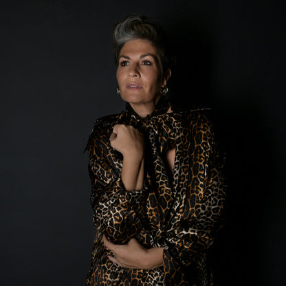 The Vanity Silk Shirt - Leopard Print