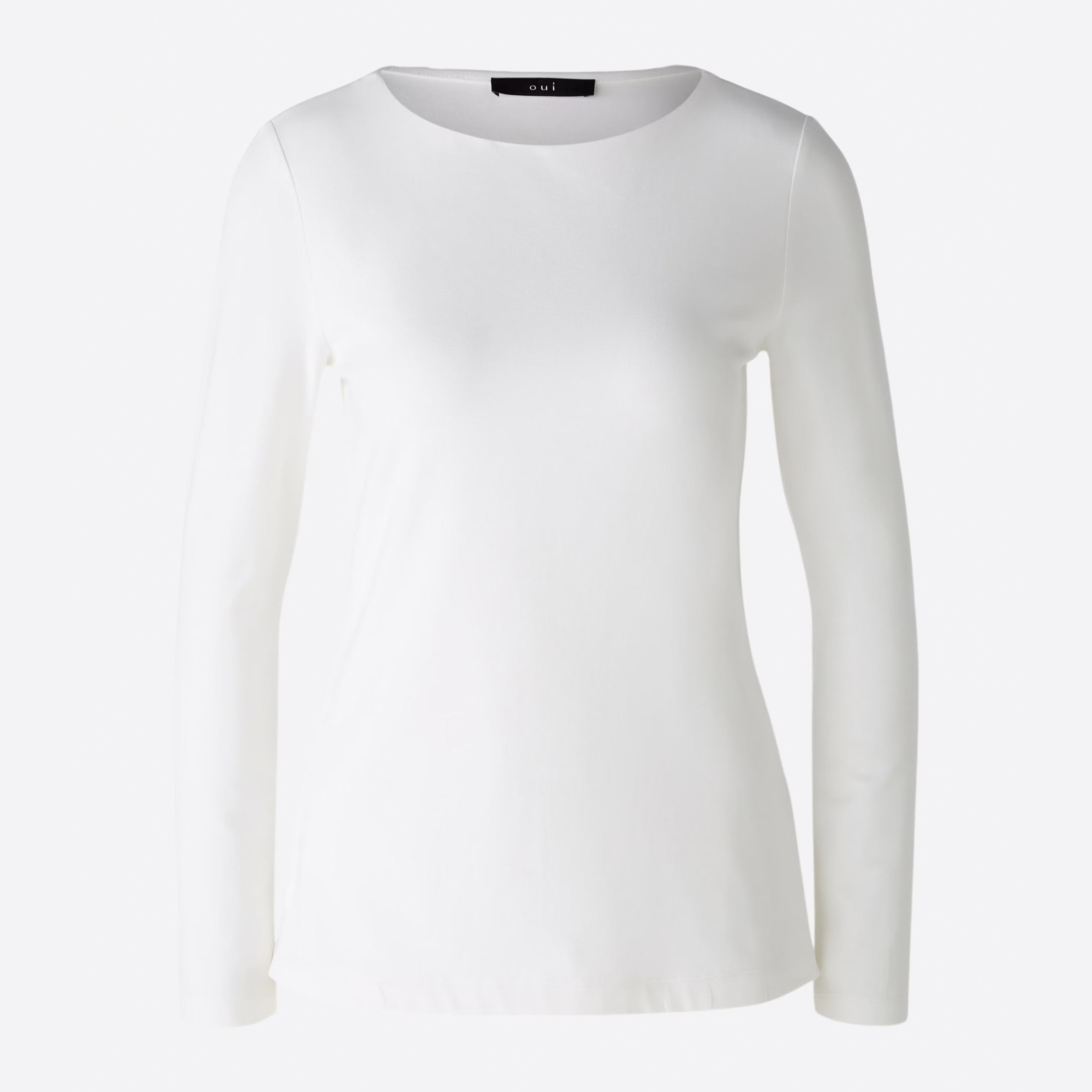 Long Sleeved T-Shirt - Cream