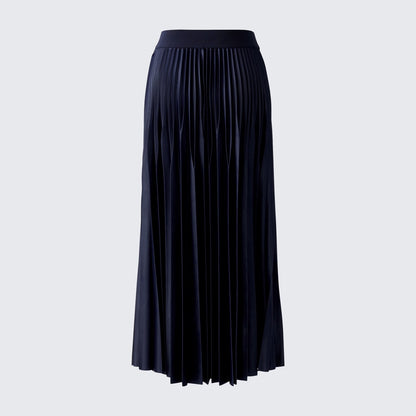 Pleated Skirt - Navy