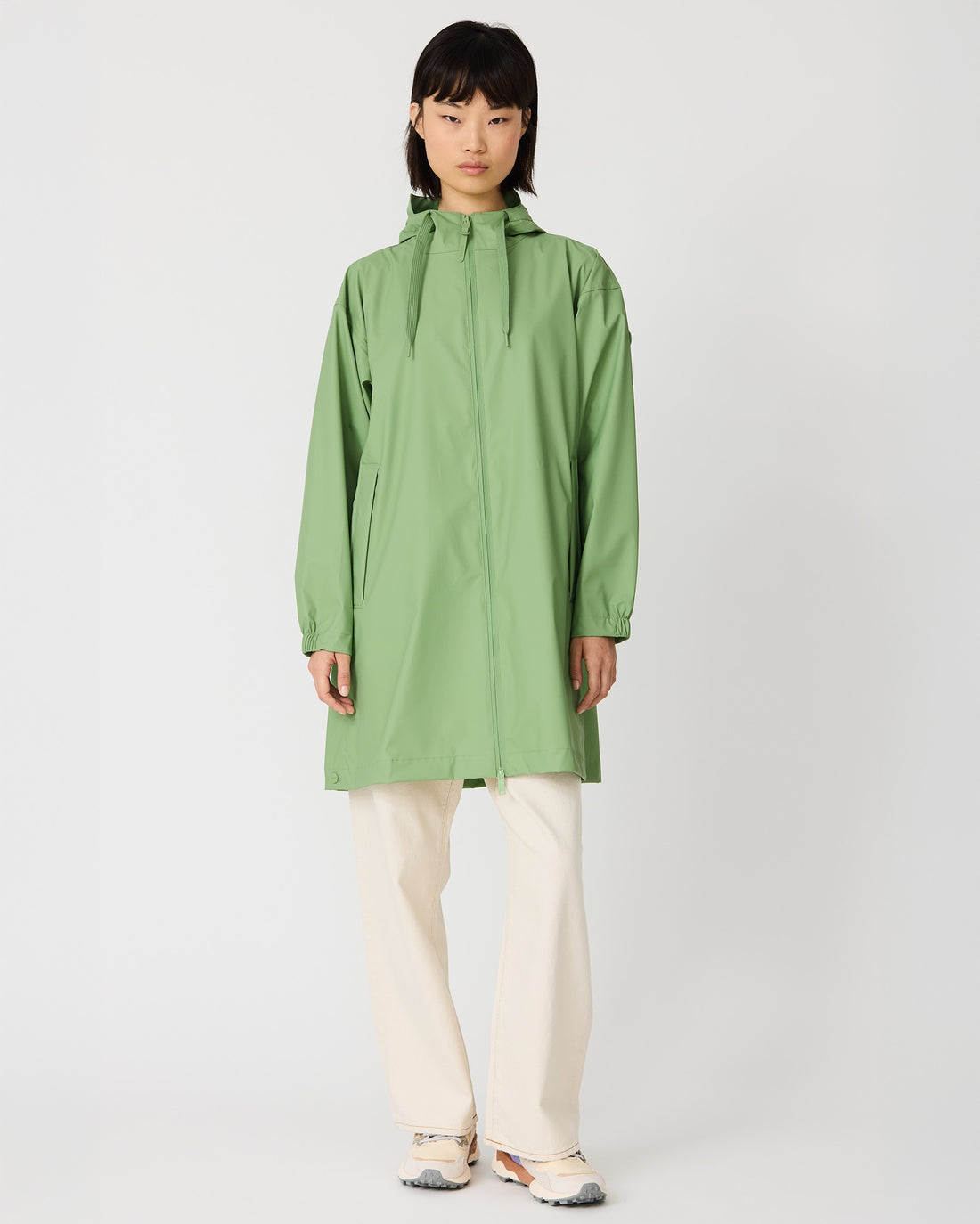 Ondina Raincoat - Turf Green