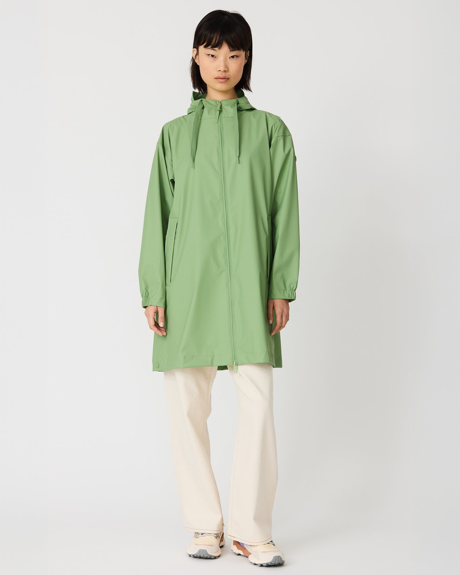 Ondina Raincoat - Turf Green