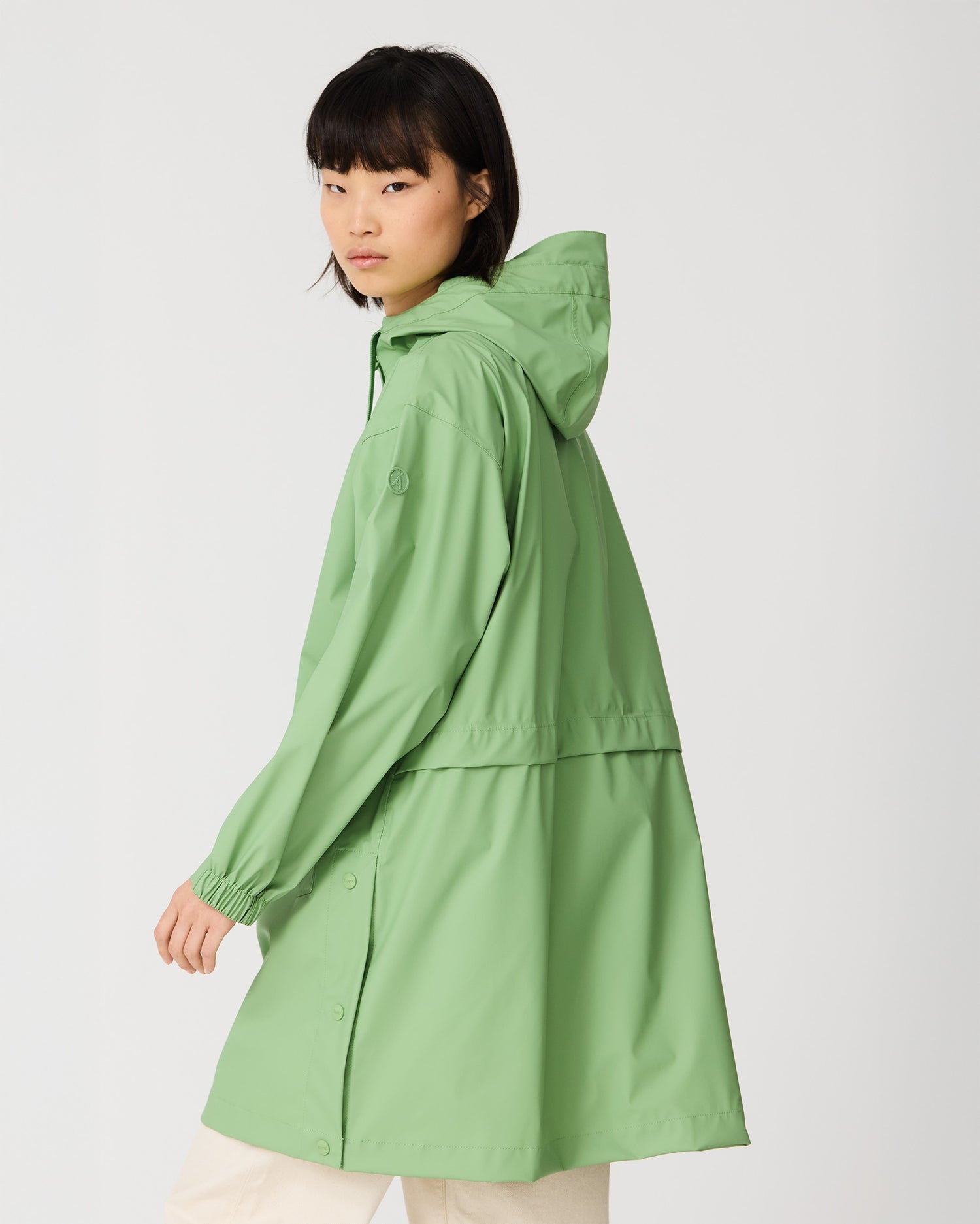 Ondina Raincoat - Turf Green