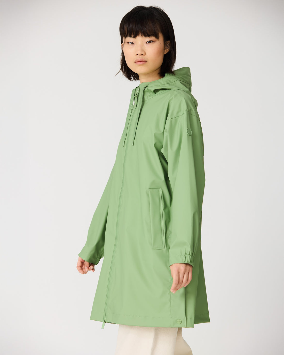 Ondina Raincoat - Turf Green