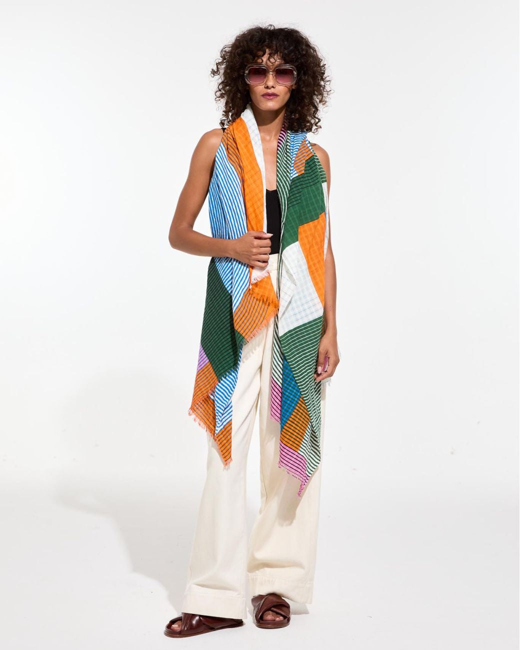 Stripe Scarf - Multi