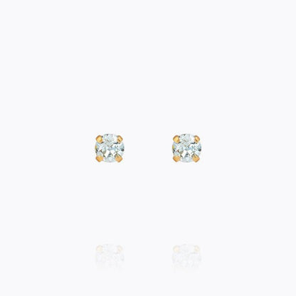 Mini Stud Earrings - Light Azore