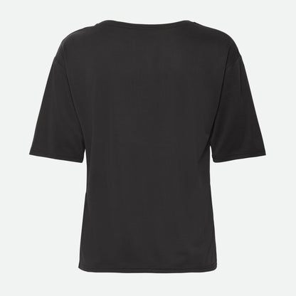 Elma Short Sleeve V-Neck T-Shirt - Black