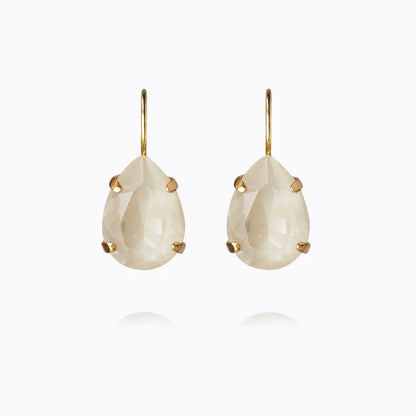 Mini Drop Clasp Earrings Gold - Linen Ignite