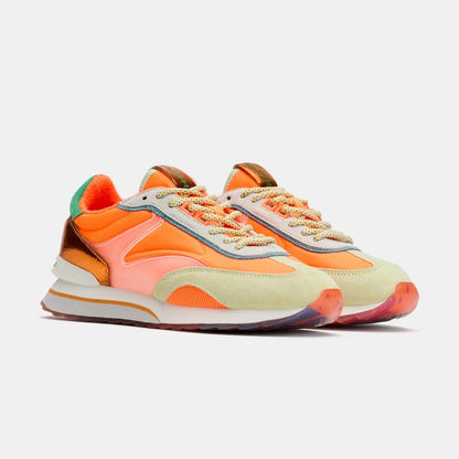 Passion Fruit Trainers - Orange/Green/Brown