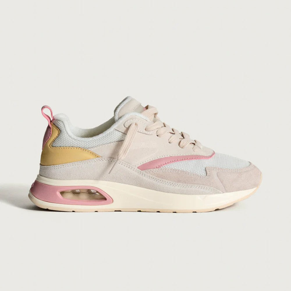 Skyline Trainers - Jin Mao-Beige Pink