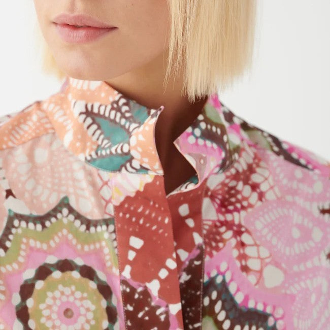 Kamillesdea Shirt Dress - Crochet