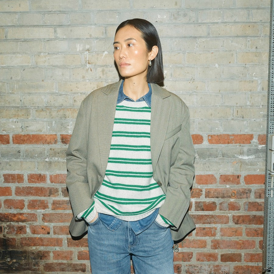 Khai Two Stripe Knit - Amazon