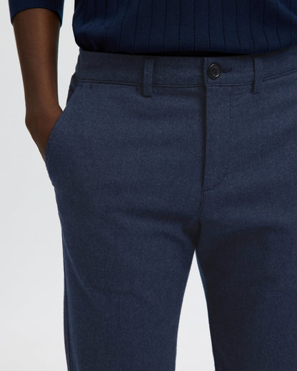 175-Slim Miles Brushed Pant - Dark Sapphire