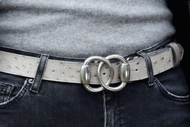 Baby Silver Bit Buckle - Silver