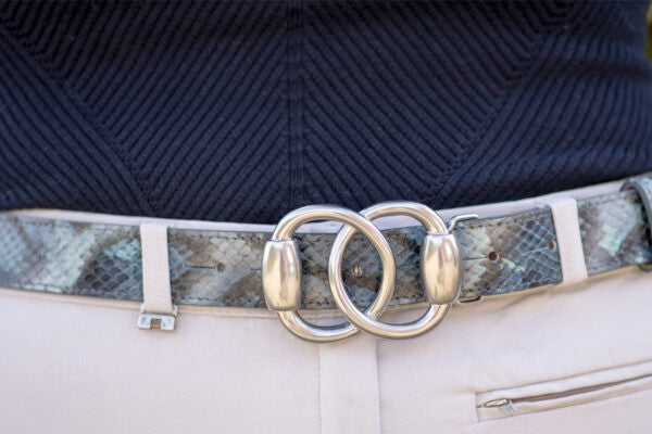 Baby Silver Bit Buckle - Silver