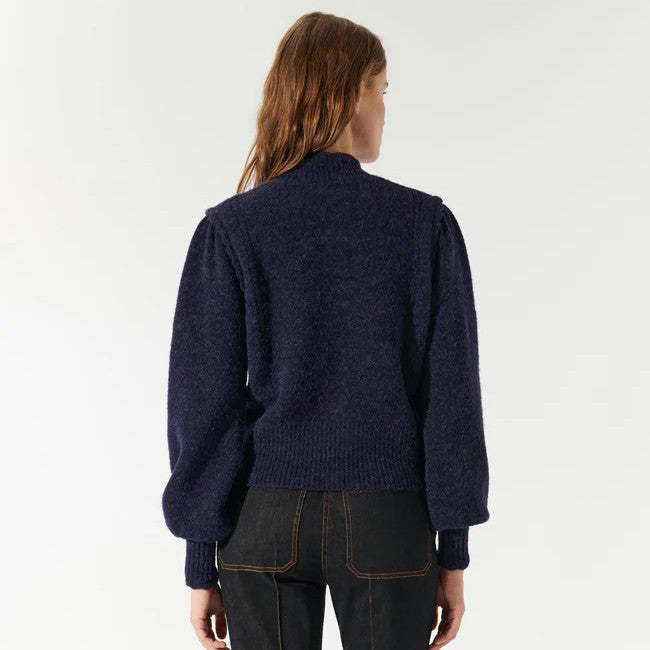 Bellis RWS Cardigan with Buttons - Navy