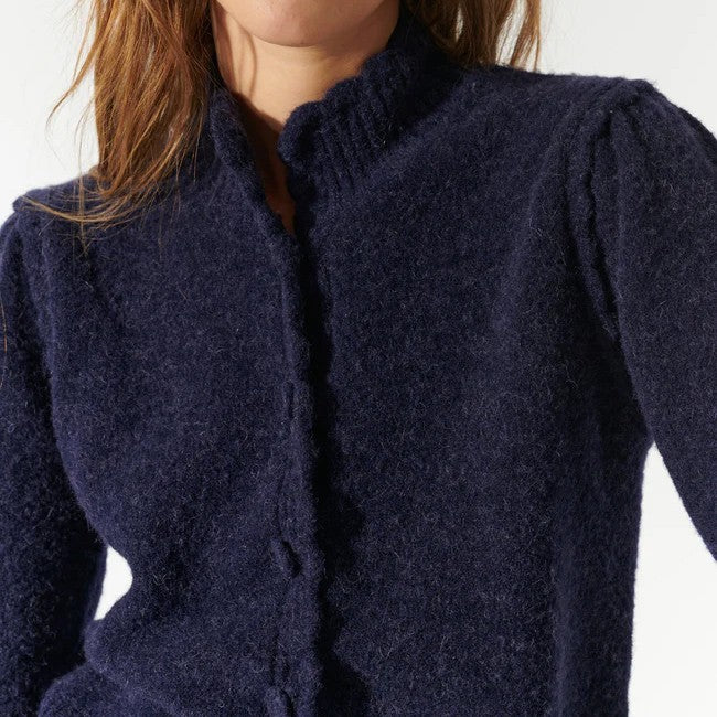 Bellis RWS Cardigan with Buttons - Navy