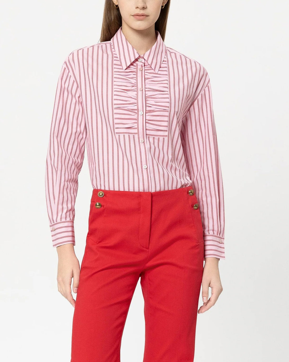 Stripe Cotton Shirt - Preppy Stripe