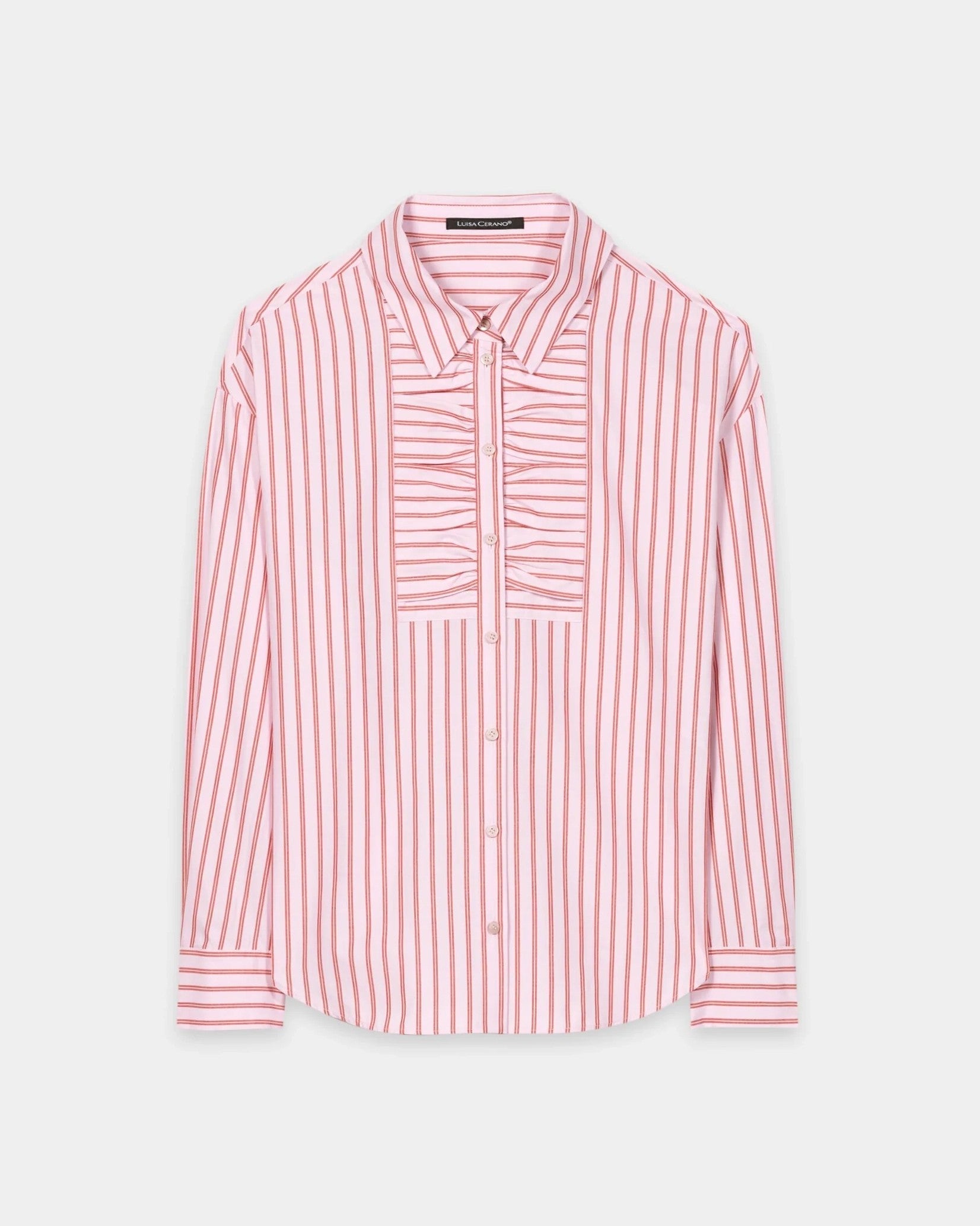 Stripe Cotton Shirt - Preppy Stripe