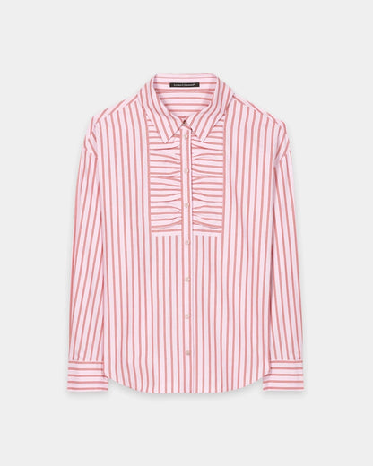 Stripe Cotton Shirt - Preppy Stripe