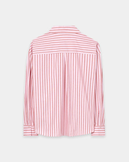 Stripe Cotton Shirt - Preppy Stripe