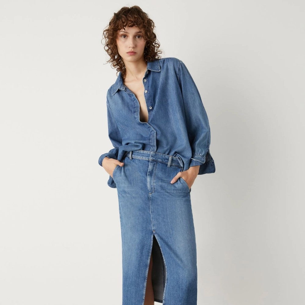 Collana Denim Shirt - Blue Jean