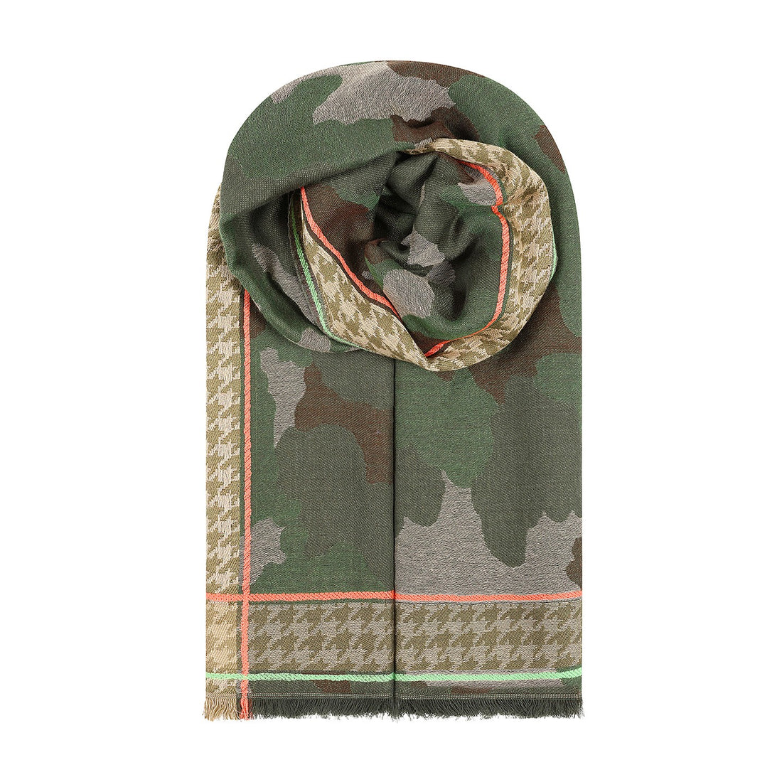 Camo Scarf - Khaki