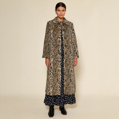 Milly Coat - Bohemia Leopard