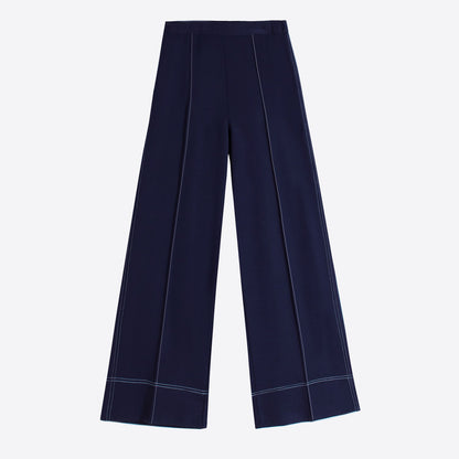 Bettina Wide Leg Trouser - Navy